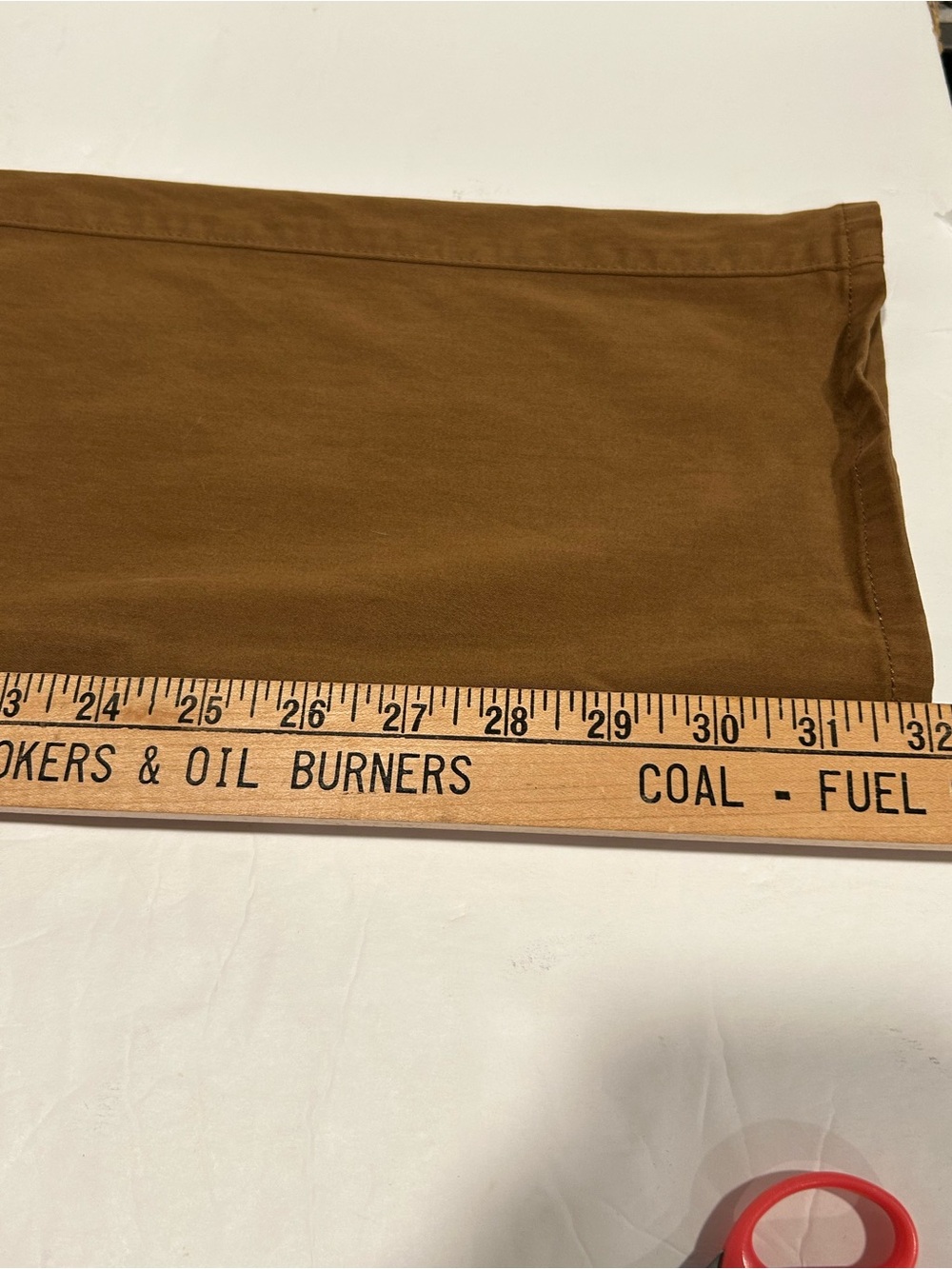 Peter Millar Crown Ultimate Sateen 5-Pocket Pants Chestnut Brown Men's Size 35 - Picture 13 of 13